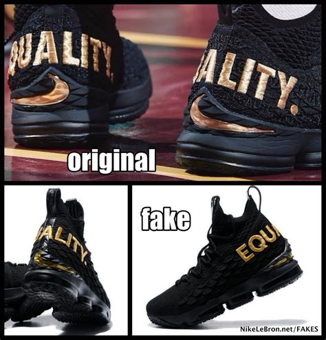 nike lebron 15 original vs fake|nike lebron 15.